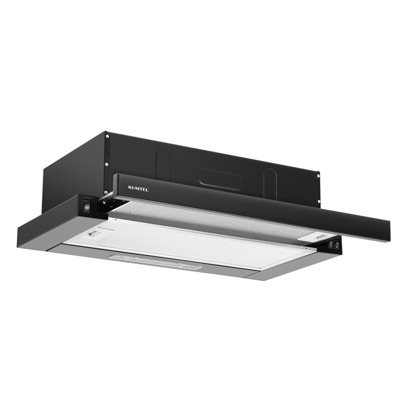 Kumtel DS6-905 S Siyah Sürgülü Aspiratör