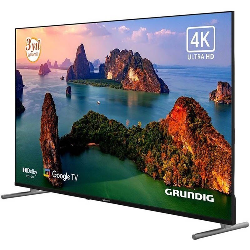 Grundig 65GKU750 65” 165 Ekran Uydu Alıcılı 4K Ultra HD Smart Google TV
